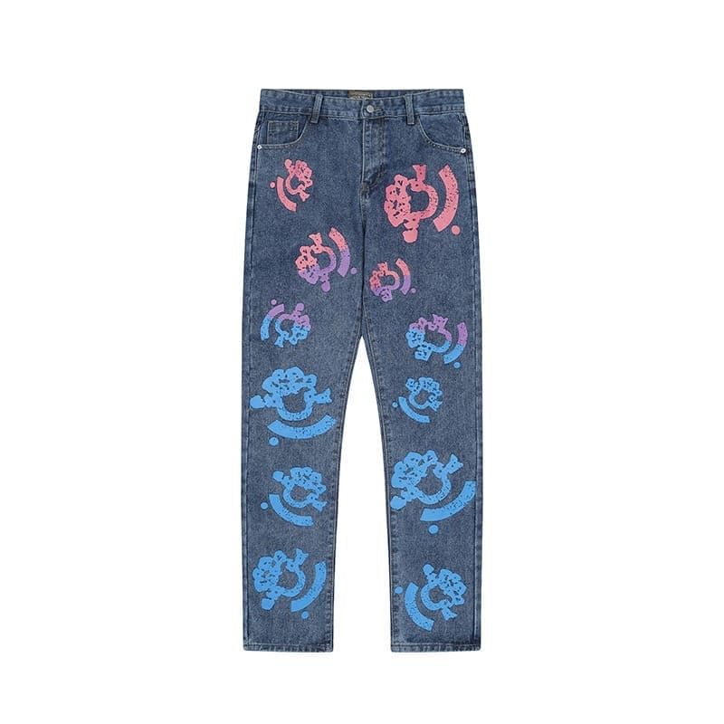 Denim Tears Gradient Kapok Printed Pants