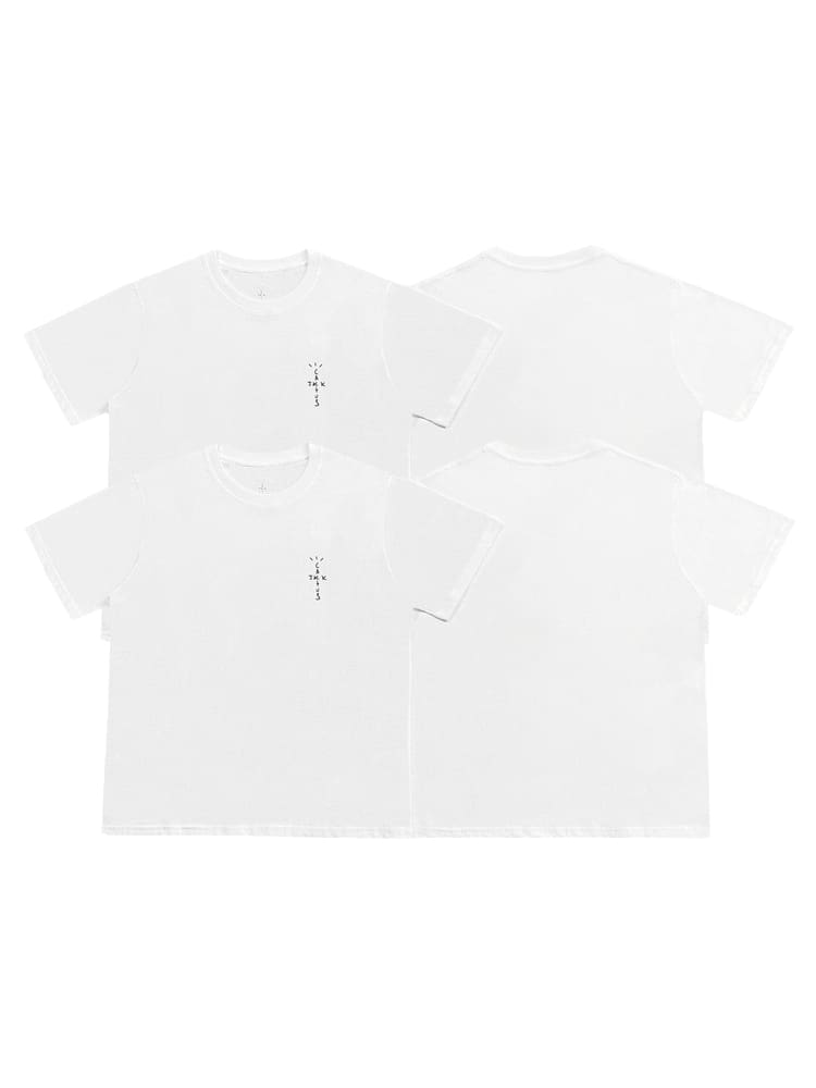 Travis Scott Minimal Basic Bottoming Shirt