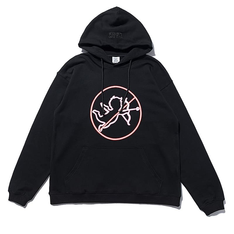 Vetements Express Letter Print Hoodie 2