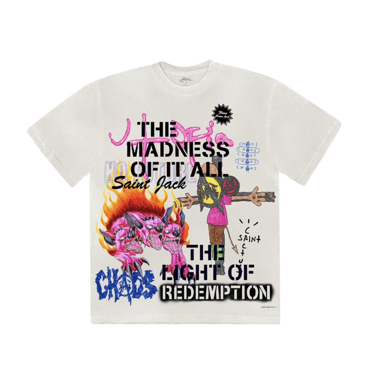 Travis Scott Utopia X St Michael Tee