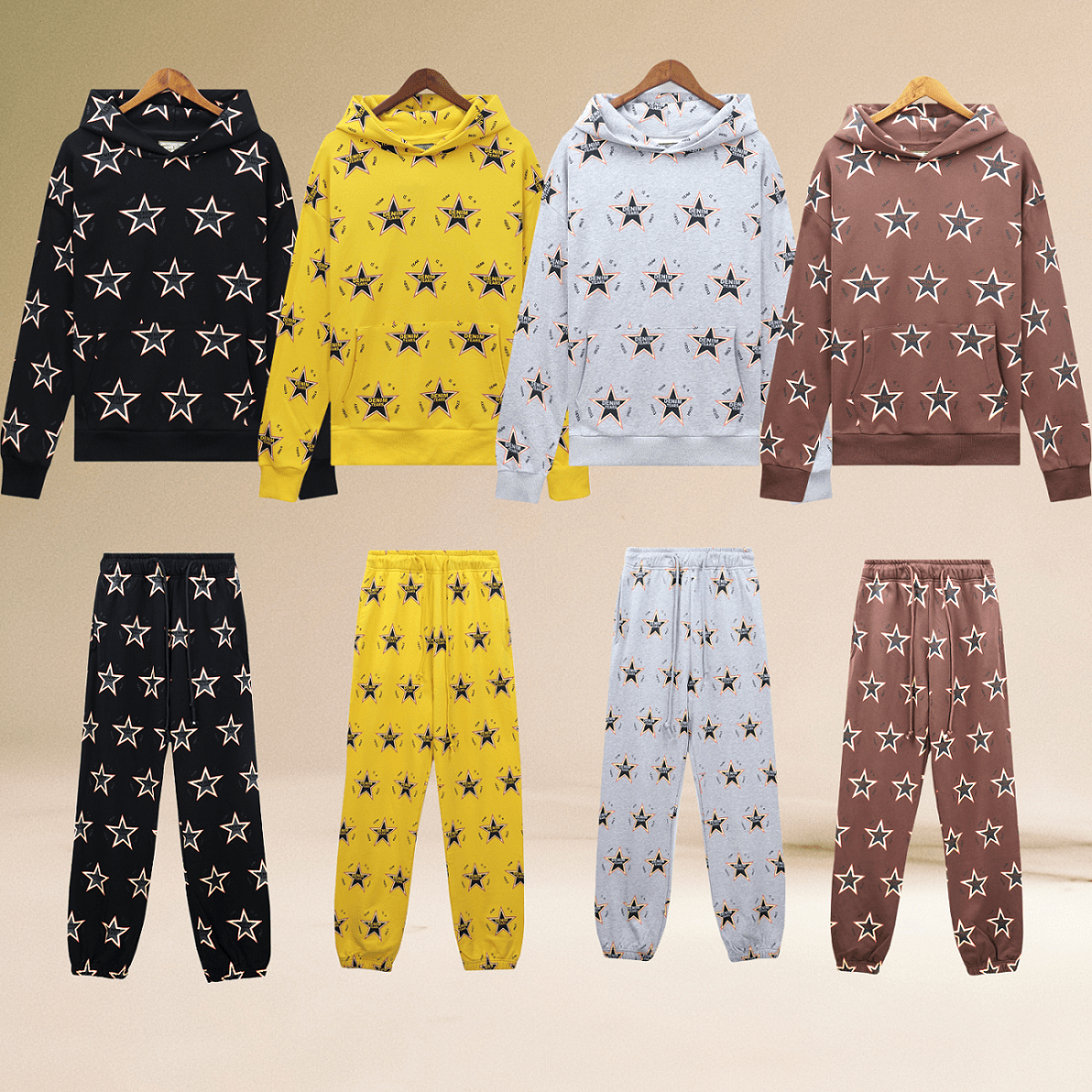 Denim Tears Five-Star Printed Sweater