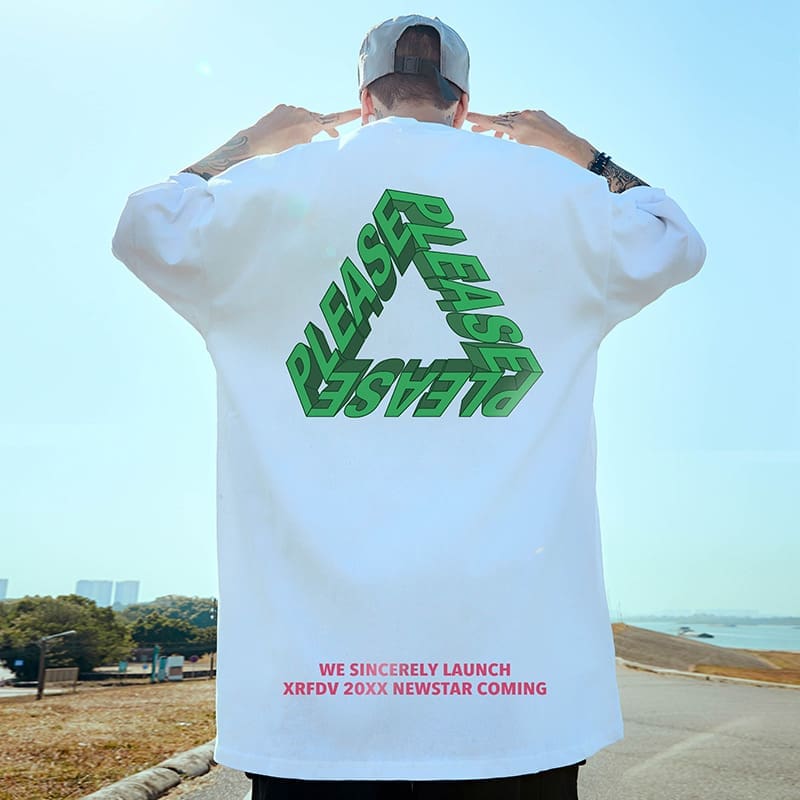 Men’S Summer Loose Plus-Size Tee