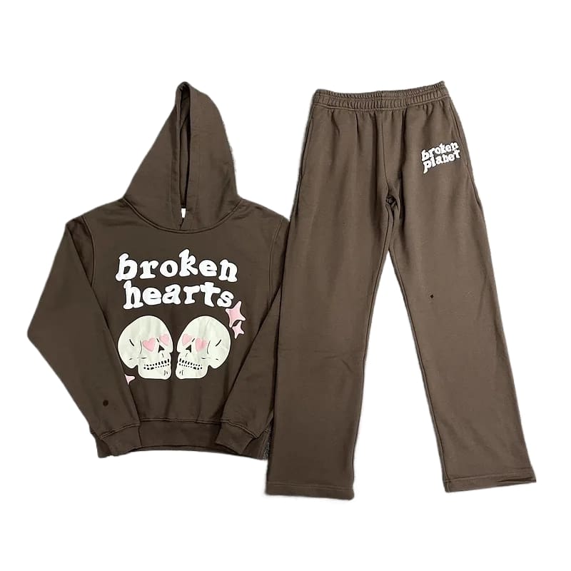 Broken Planet Puff Print Hoodie 1