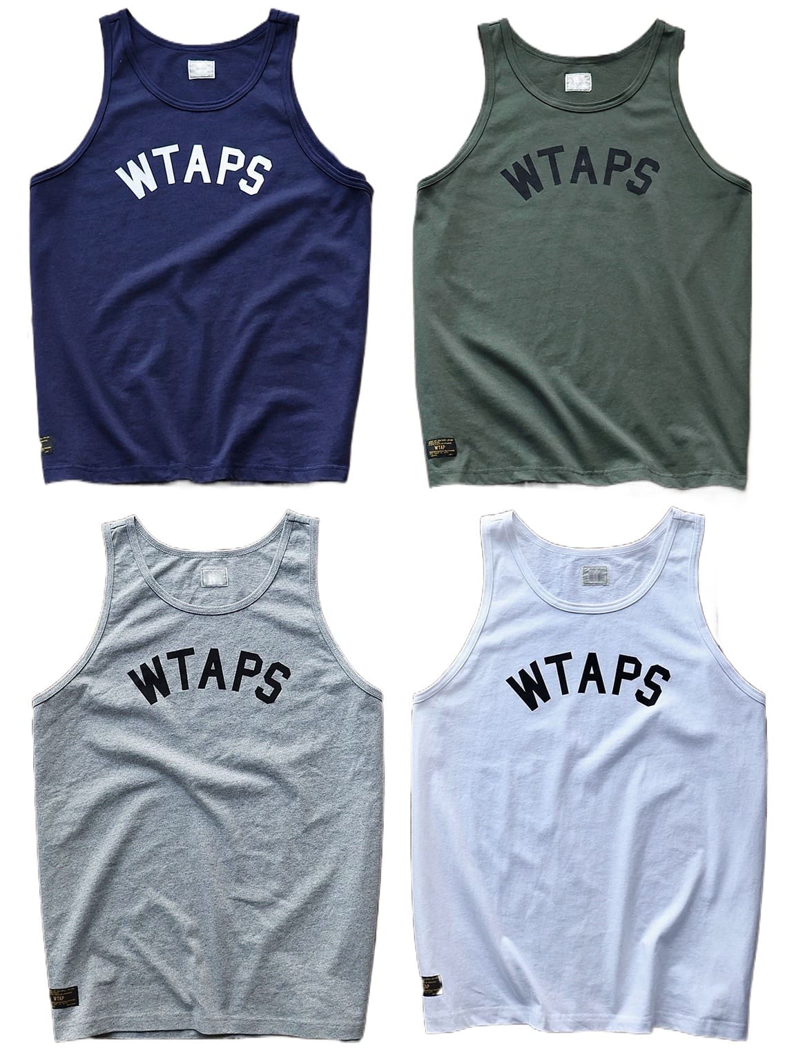 WTAPS 16SS Classic Print Sports Vest Loose Cityboy Waistcoat for Men