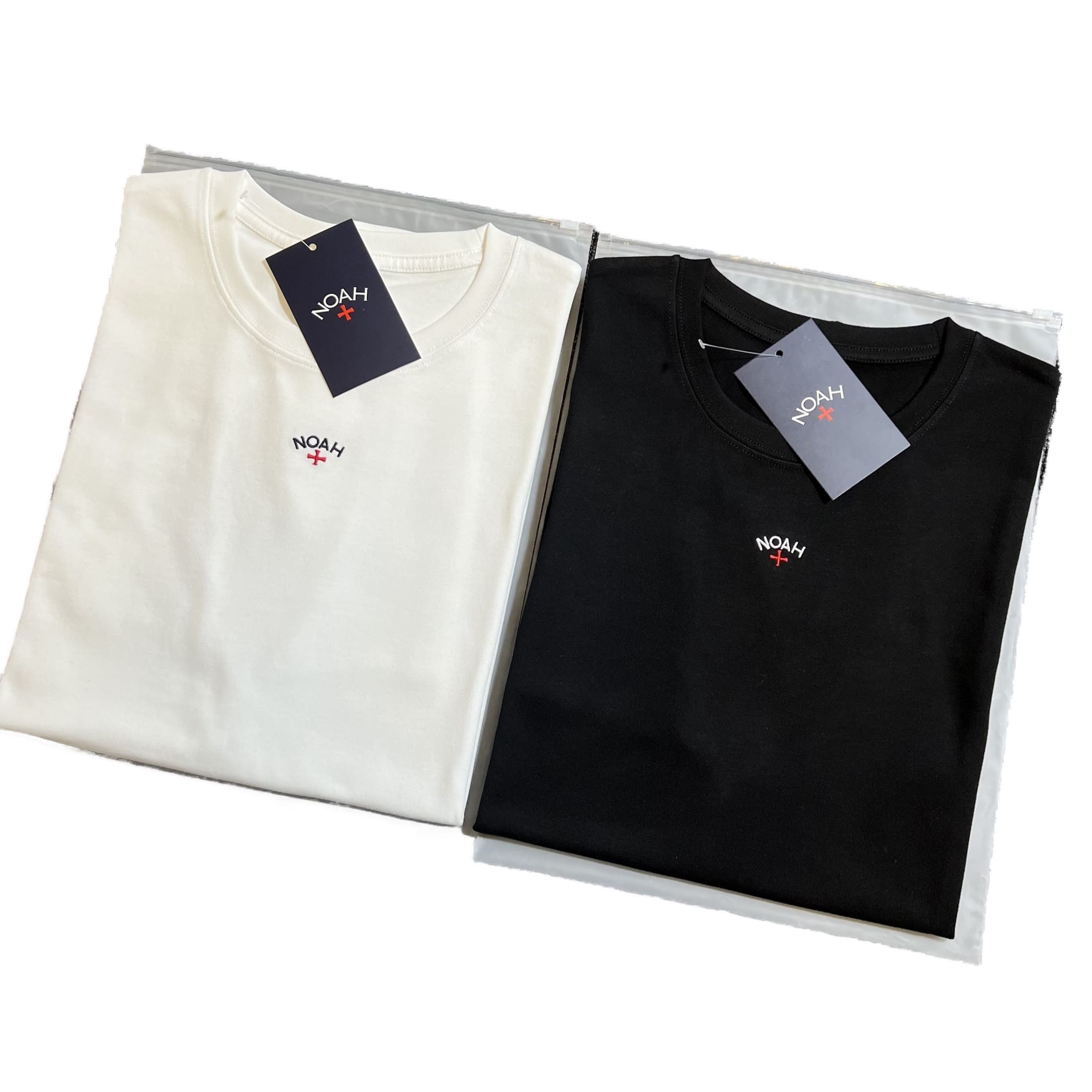 Noah Matcha Gray Cross Long Sleeve Tee