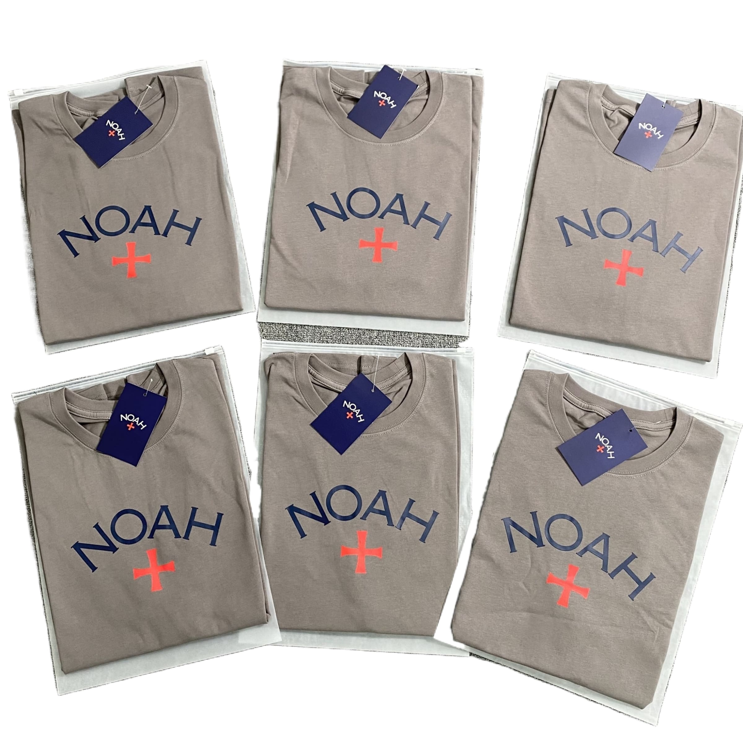 Noah Charcoal Gray Cross Tee