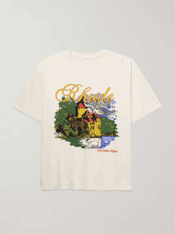 Chateau Alpes Logo-Print Tee