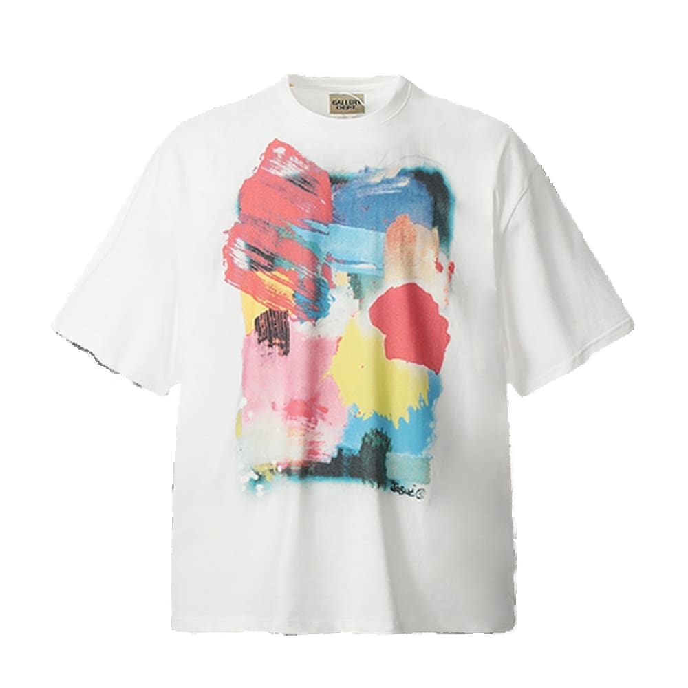 Gallery Dept Vintage Color Paint-Splash T-Shirt
