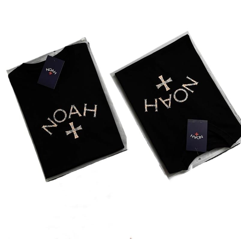 Noah Plaid Cross Tee