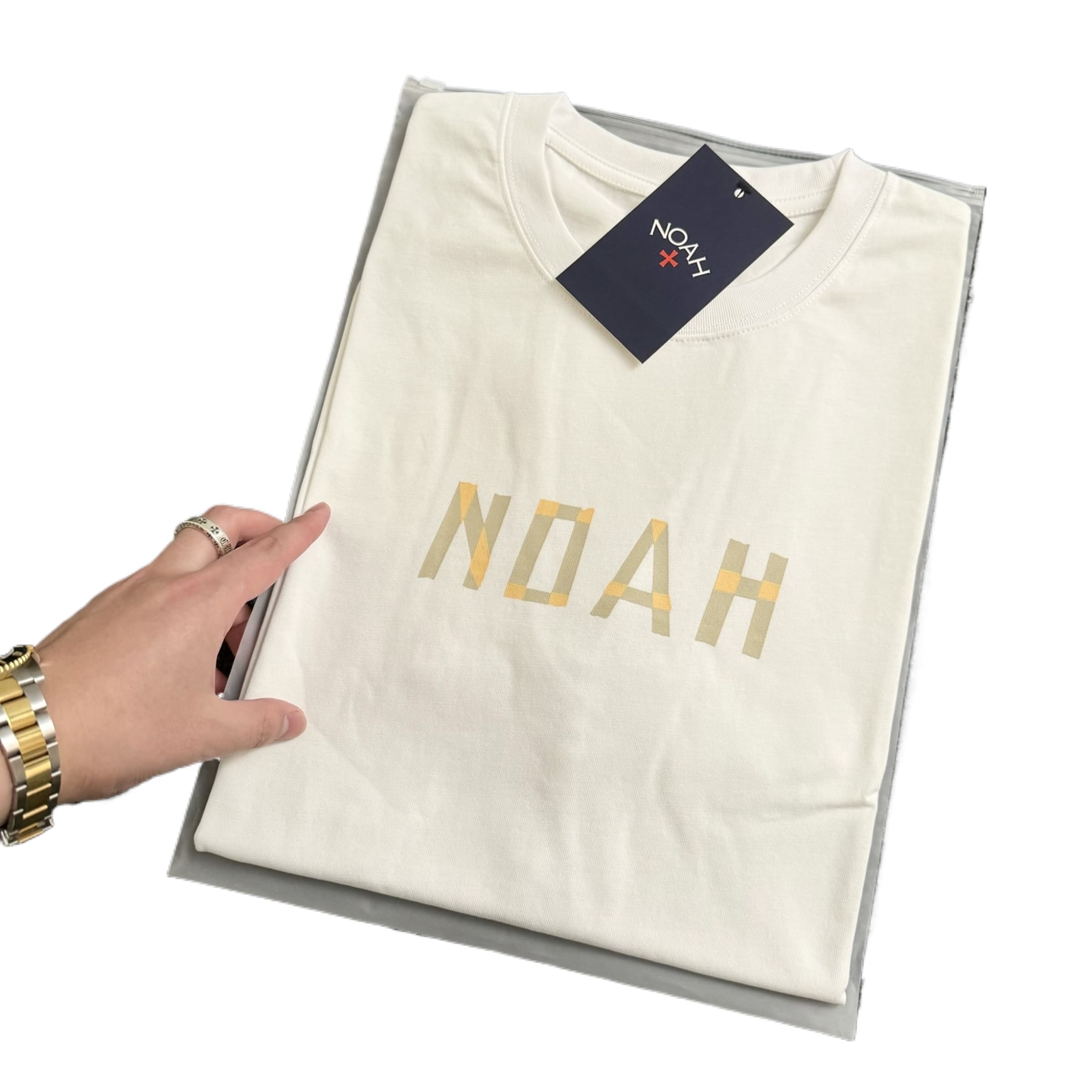 Noah 24Ss Origami Stitching Tee