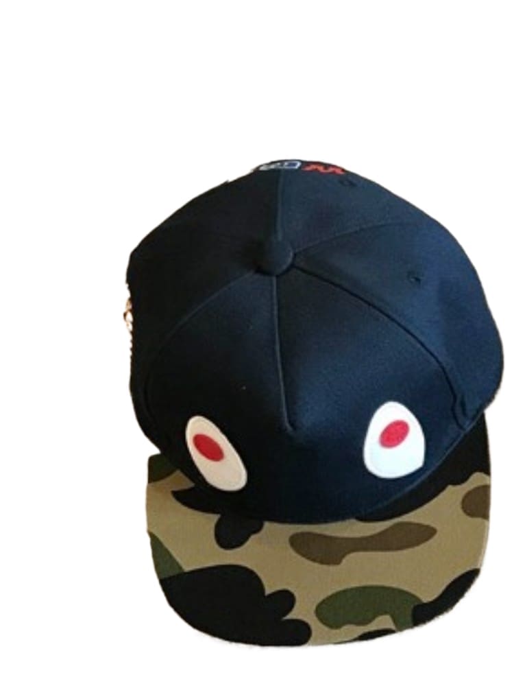 Bape Camouflage Shark Kids Cap