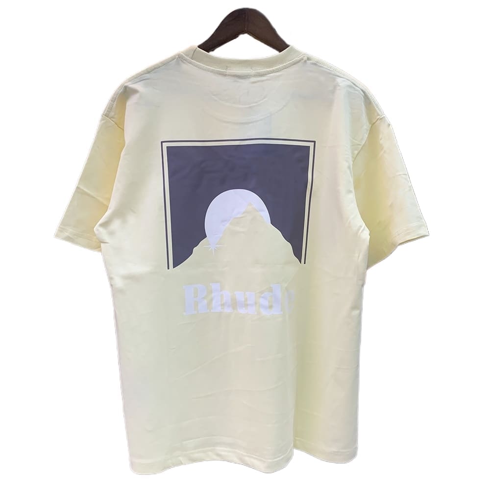 Rhude Moonlight Black Moon Print Tee