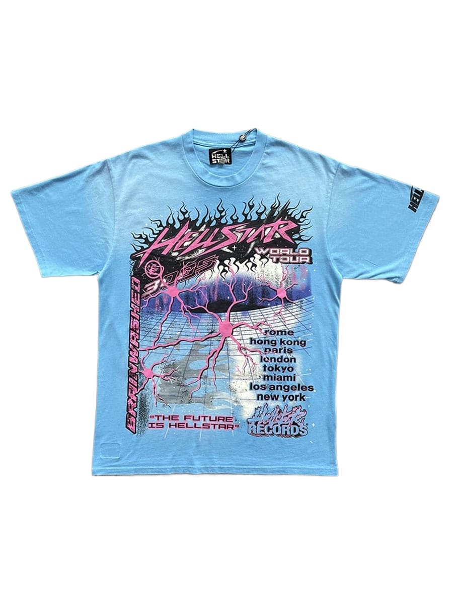 H*lst*r studios neuron tour capsule american high street short sleeve t-shirt