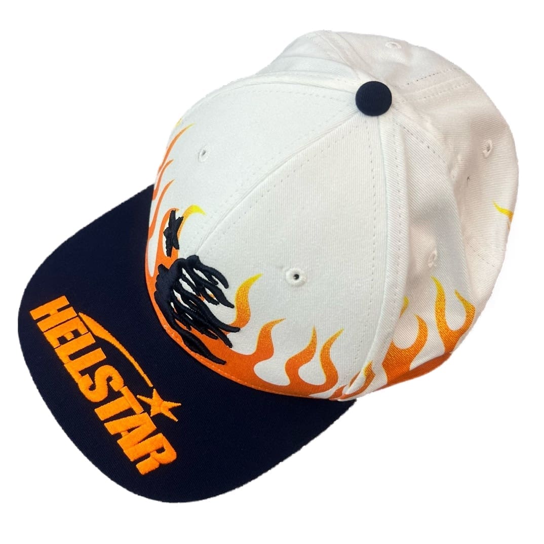 H*lst*r fitted hat with rhinestone logo