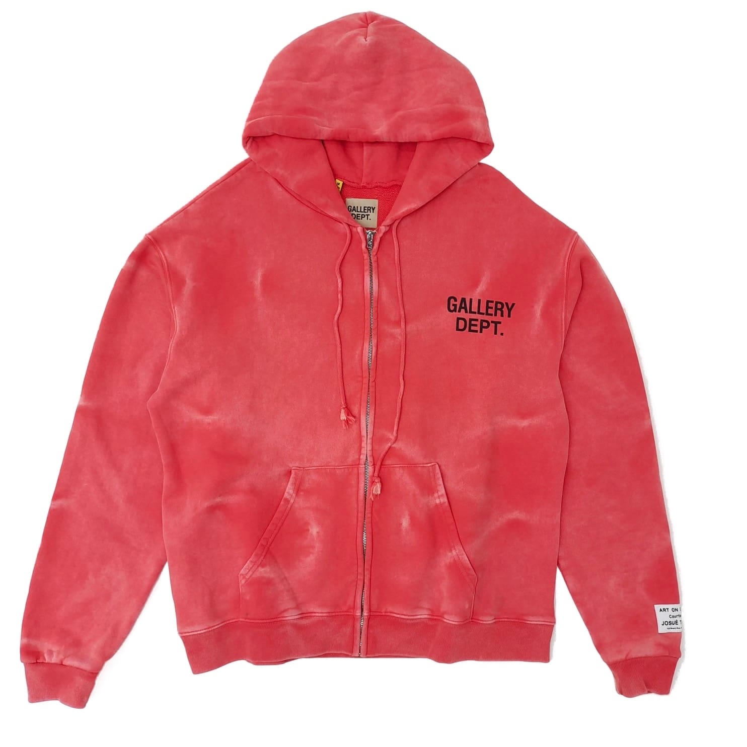 Gallery Dept Water Ripple Washed Zipper Sweater