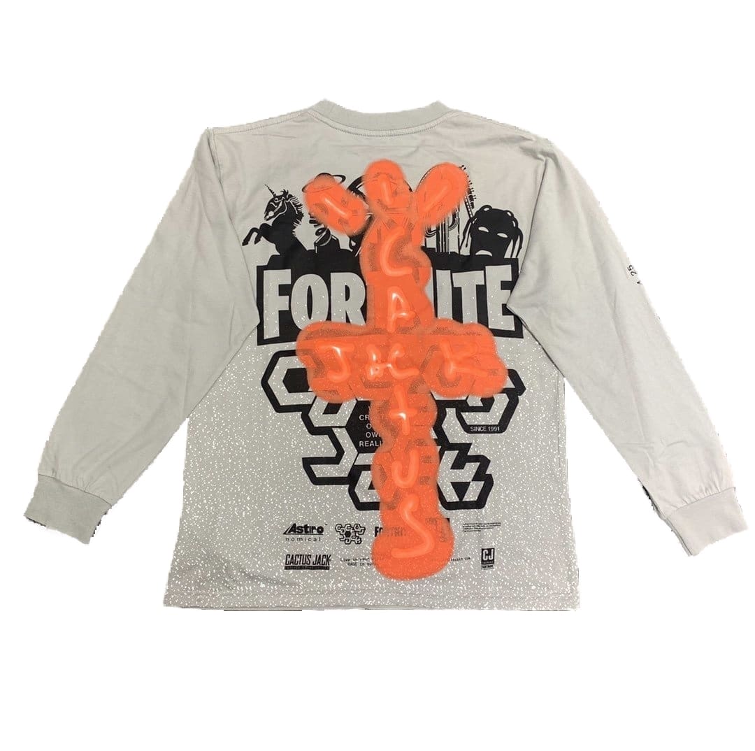 Travis Scott Cactus Jack Fortnite Long Sleeve T-Shirt