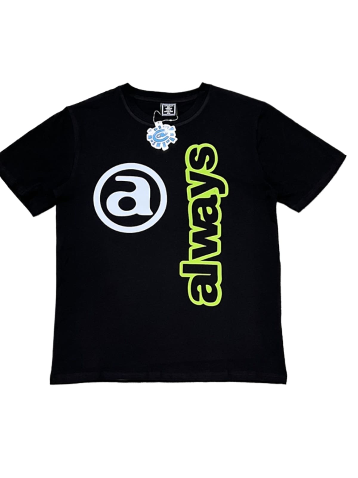 VLONE FOG ADWYSD Sun Roll Large Logo Short Sleeve High Street Loose T-Shirt for Men and Women