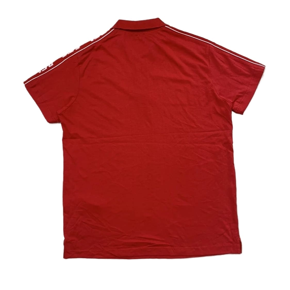 Diesel Italy T-GOROU Cotton Short Sleeve Red Polo for Men