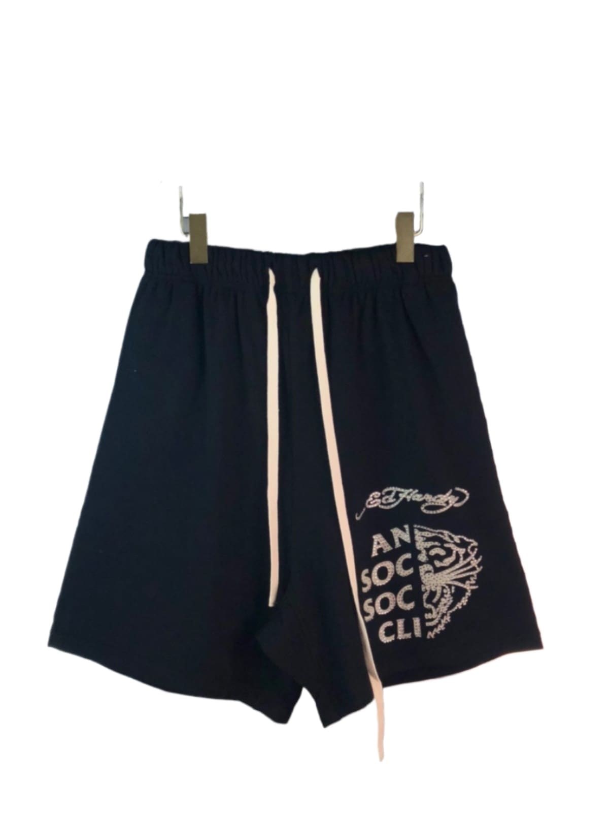 Assc Joint-Name Rhinestone Tiger Shorts