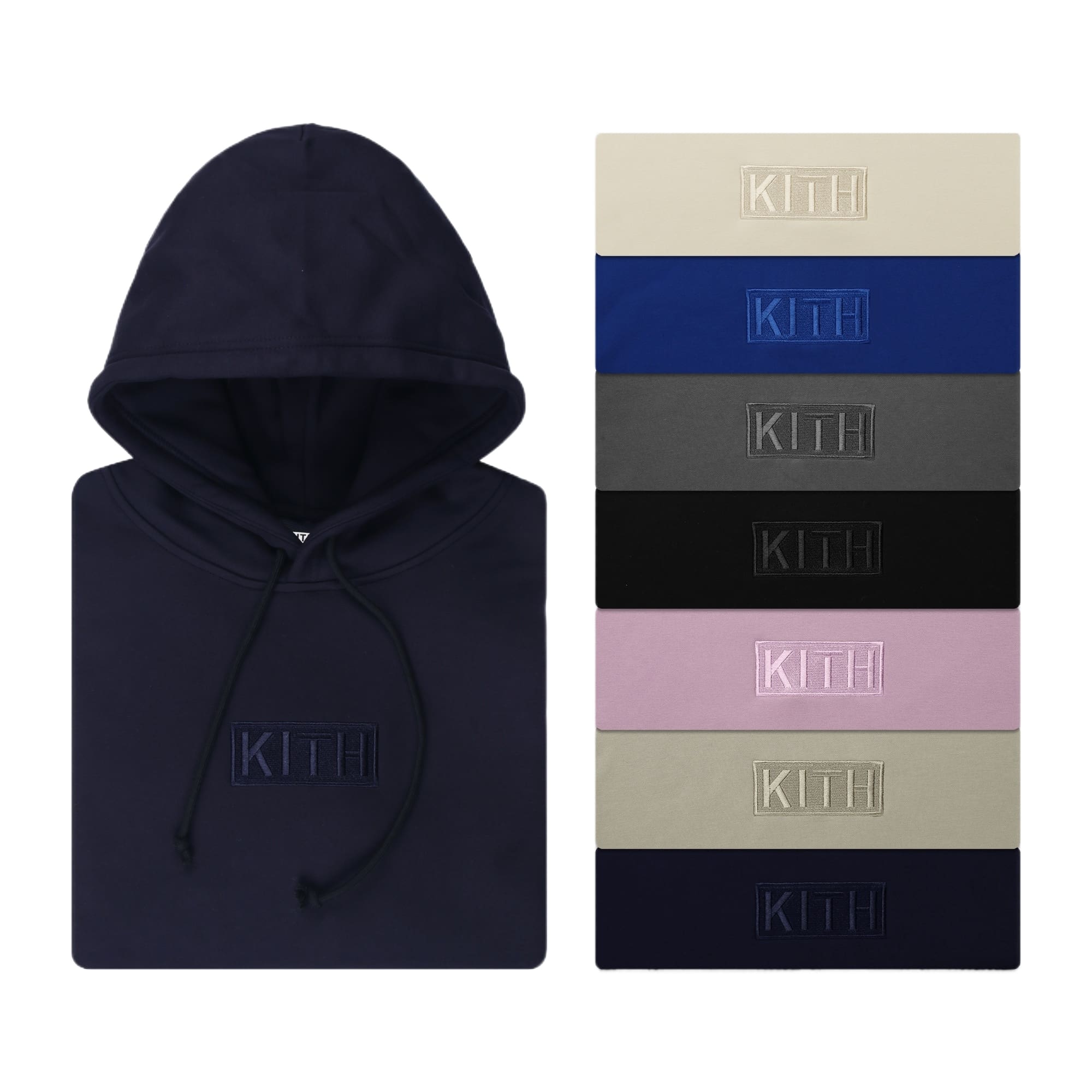 Kith Box Logo Hooded Sweater