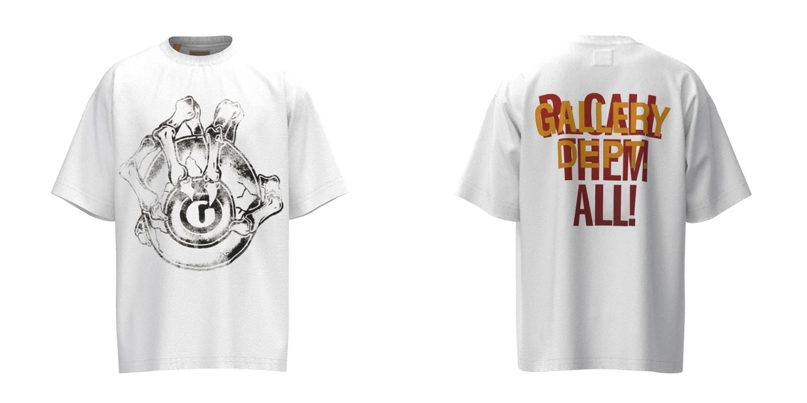 Gallery Dept Vintage Distressed Short Sleeve Tee