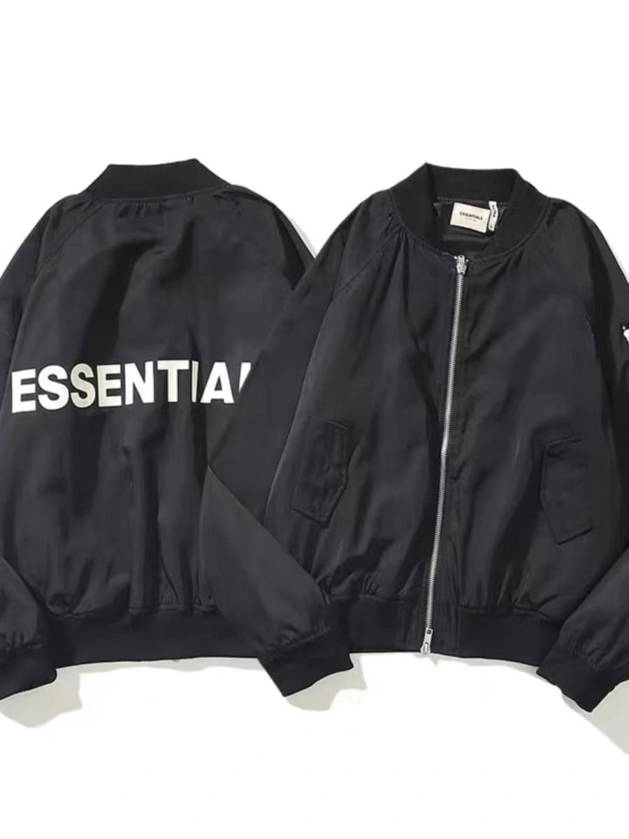 Fog Fear Of God Essentials Double Line Cotton Jacket