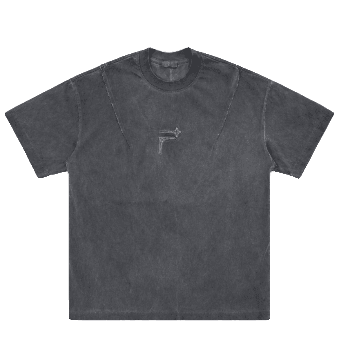 Thug Club Chest Embroidery Half Sleeve Tee