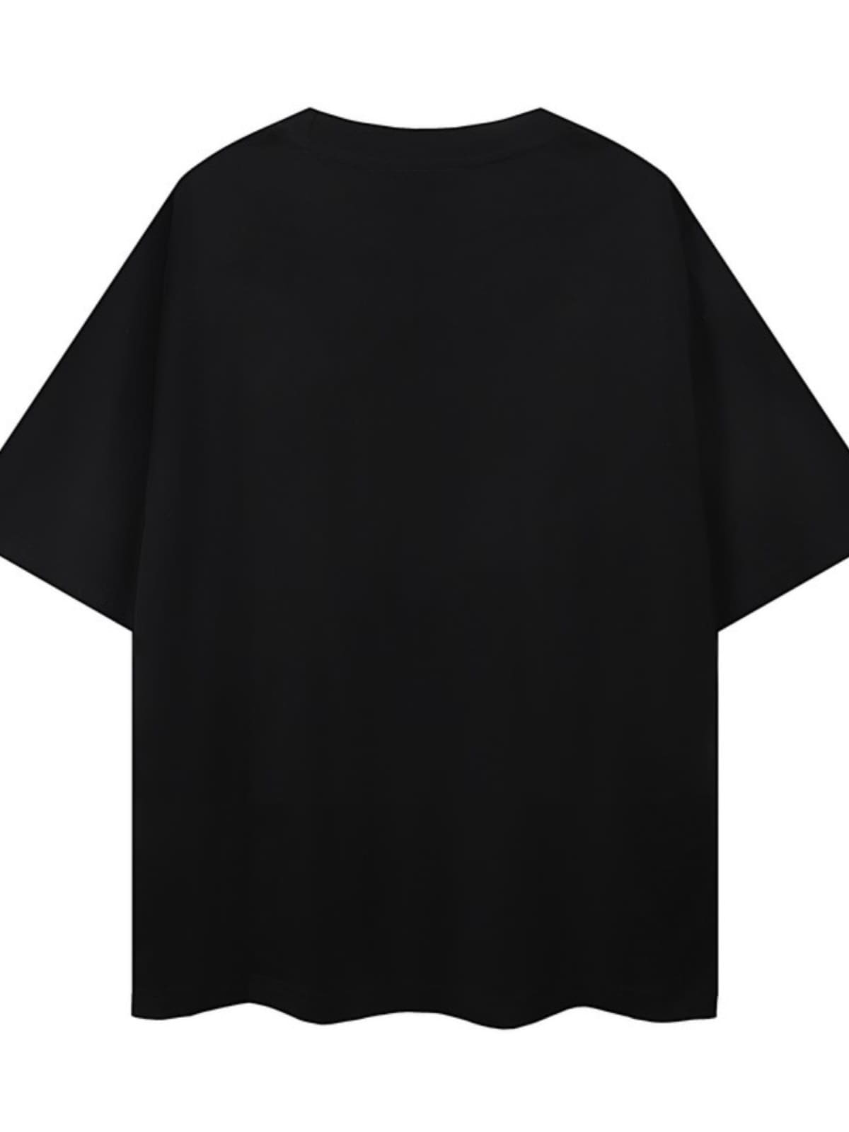 Corteiz Devil Island Summer Cotton Casual Loose Round Neck T-Shirt for Men and Women