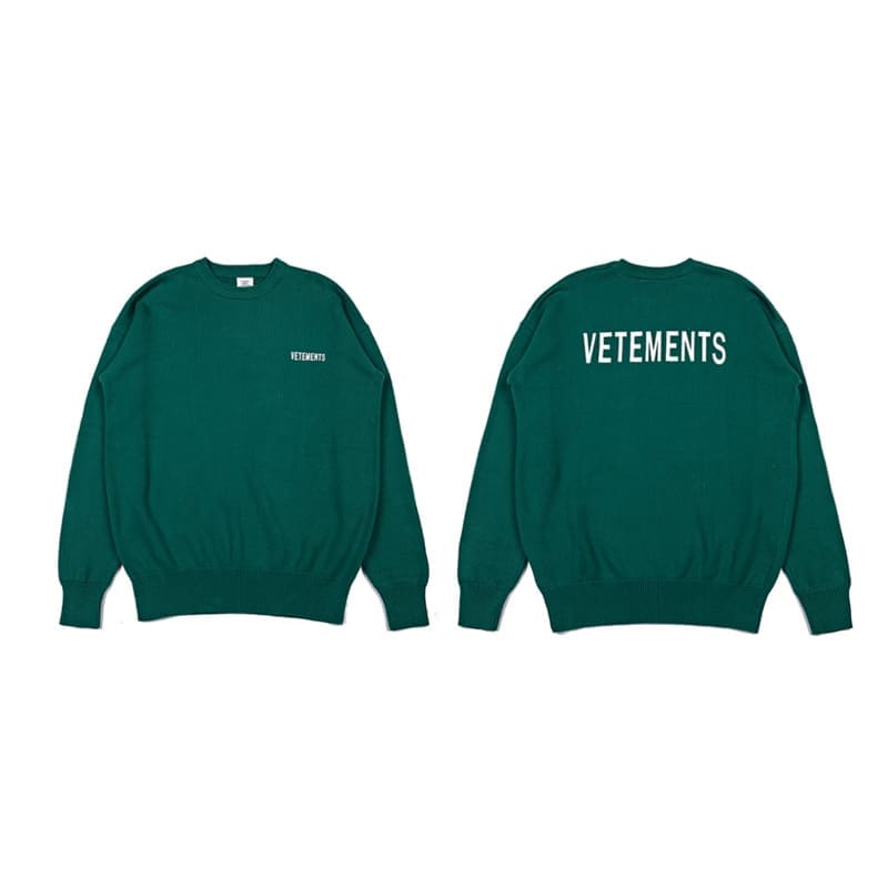 Vetements Klein Blue Sweater