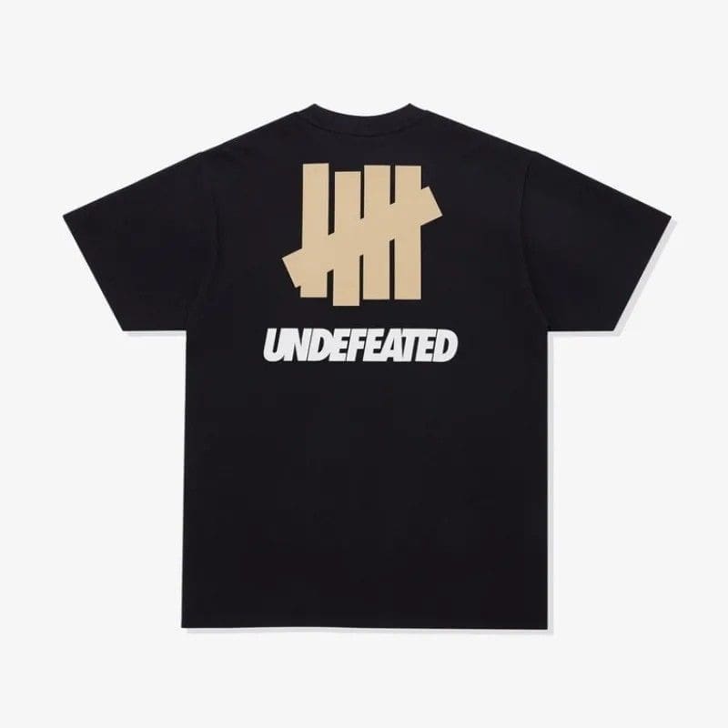Undefeated Five Bars Letter Print Tee