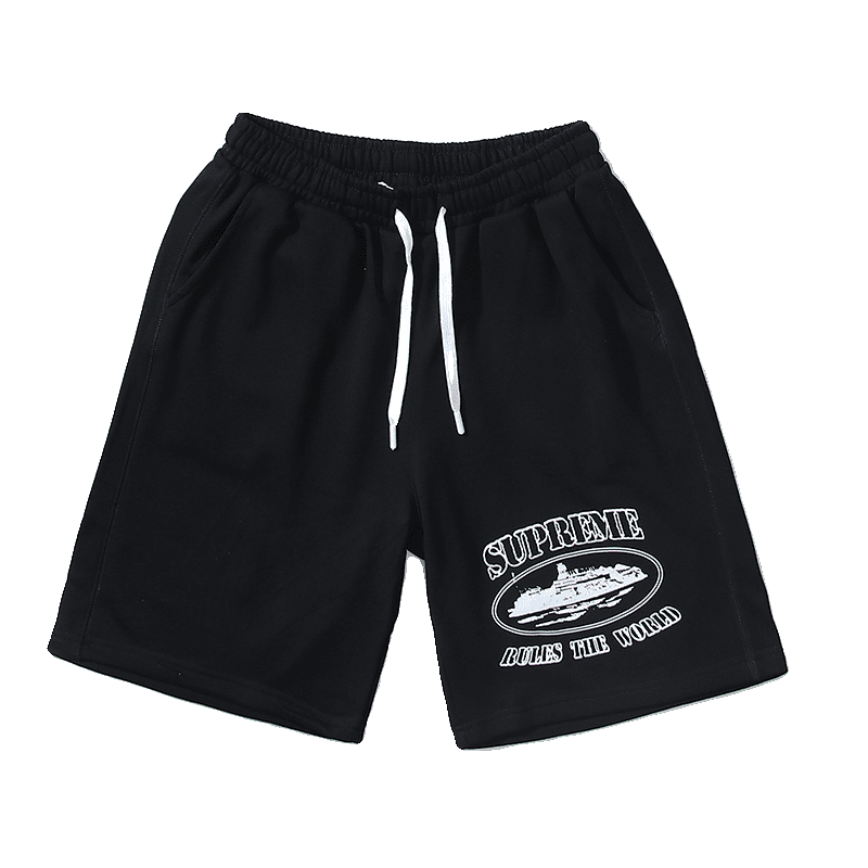 Corteiz Devil Island Joint Logo Shorts