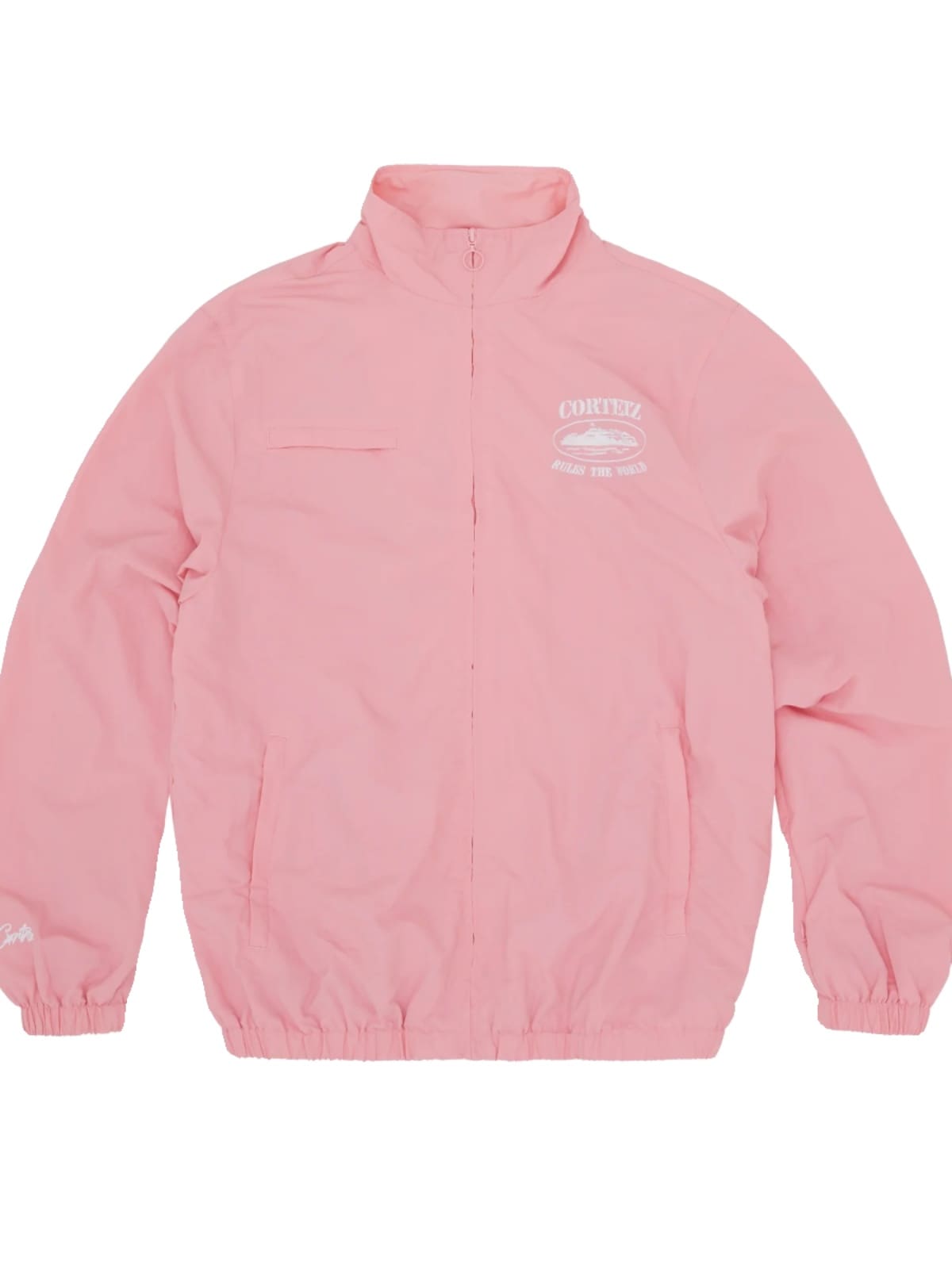 Corteiz Drill Style Embroidered Stand Collar Jacket