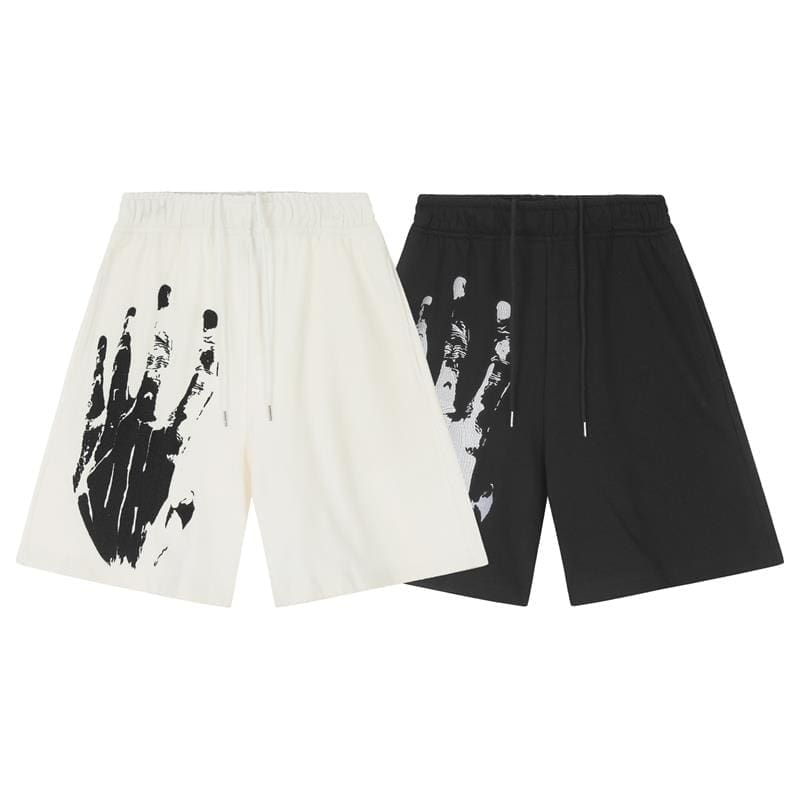 Revenge Palm Embroidery Logo Shorts