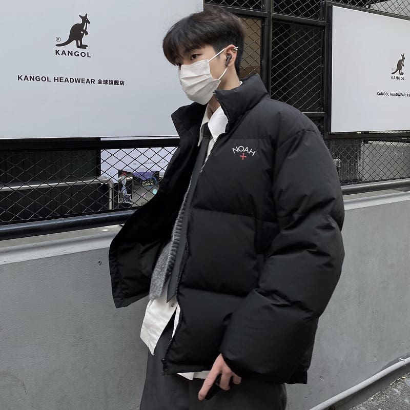 Noah Trach Cross Cotton Coat