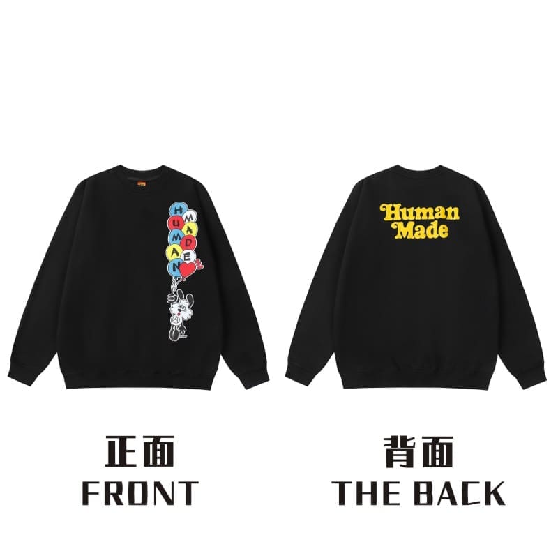 Hvm*n M*de love round neck sweater