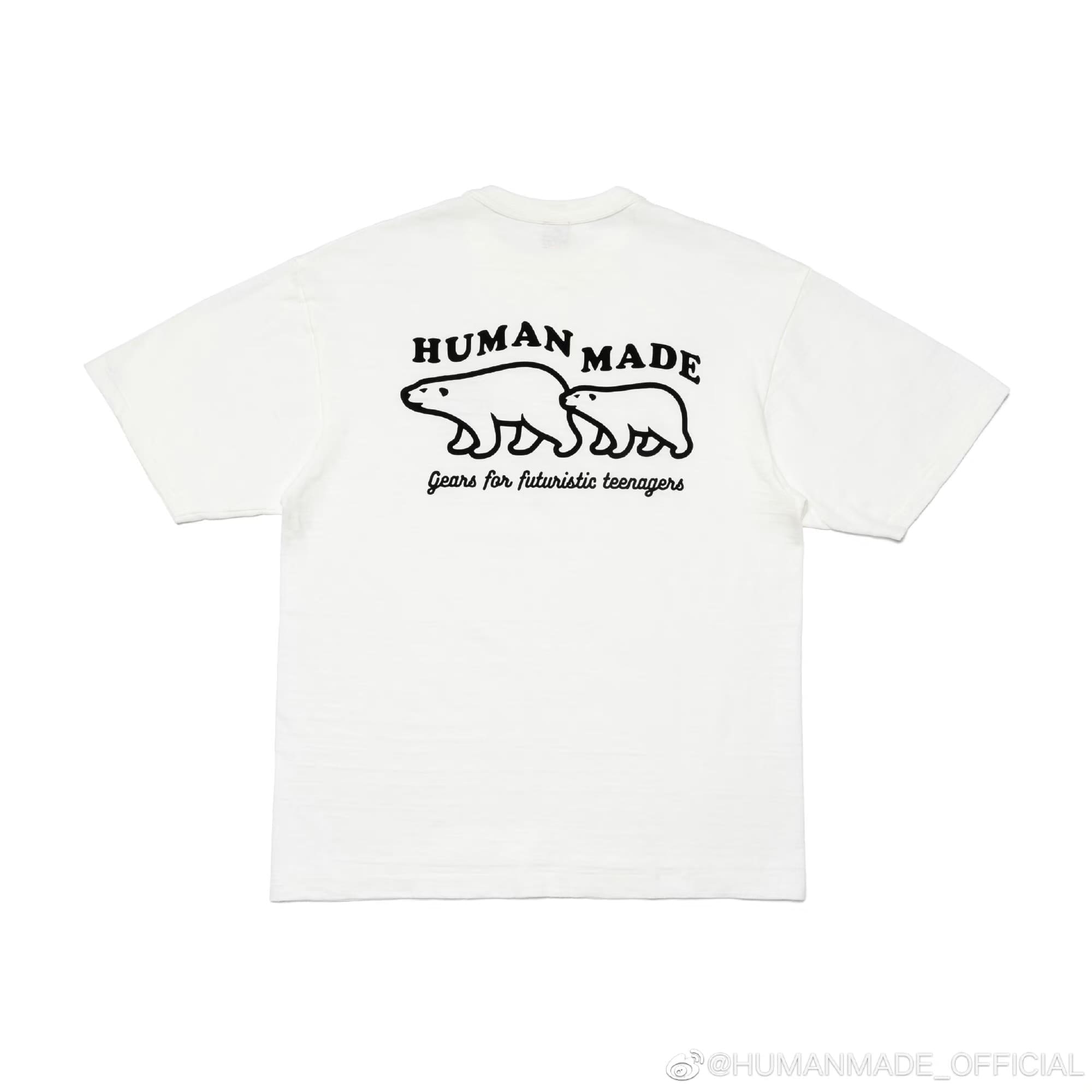 Hvm*n M*de heavy slub cotton tee