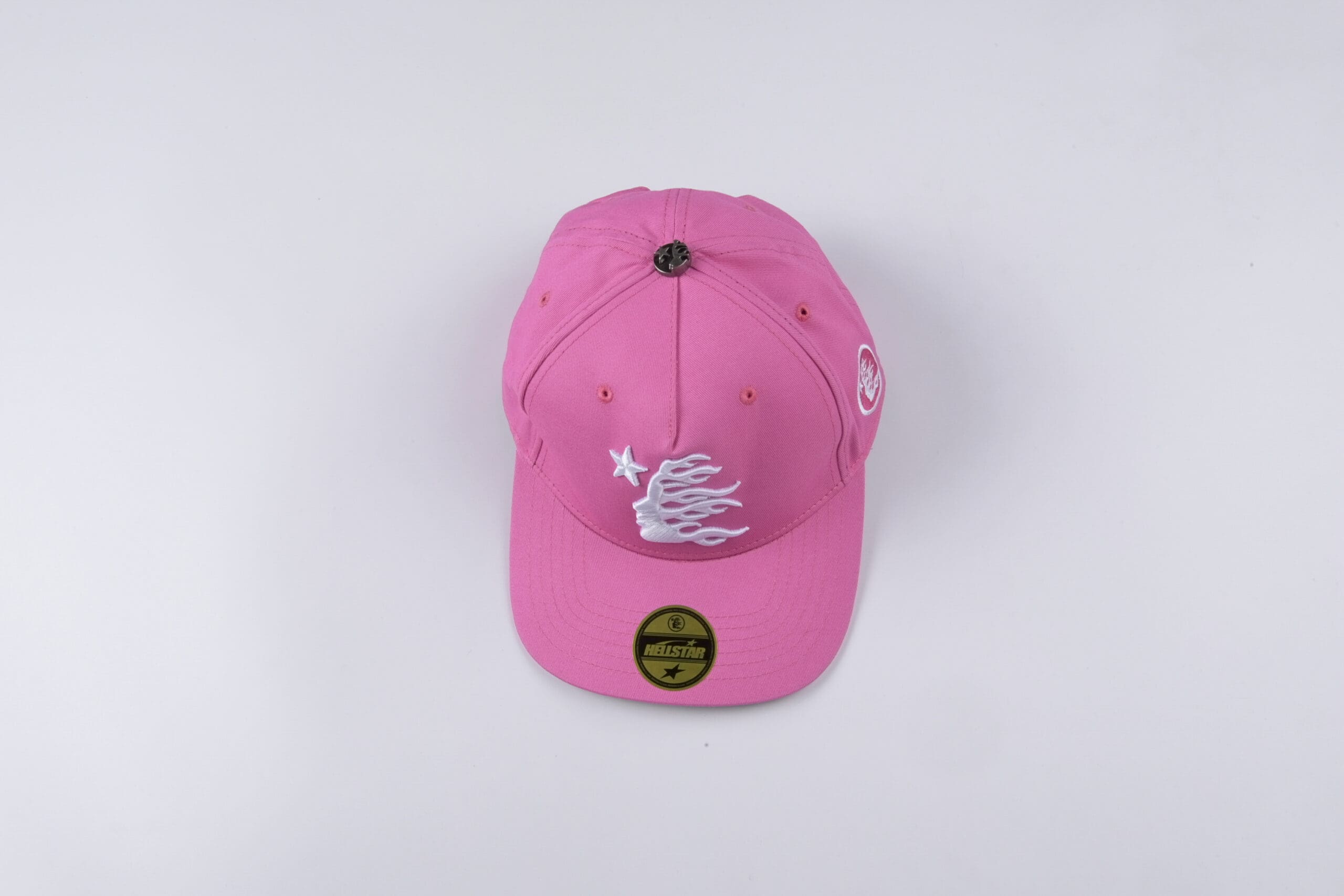 H*lst*r studios rhinestone logo fitted baseball cap for men and women