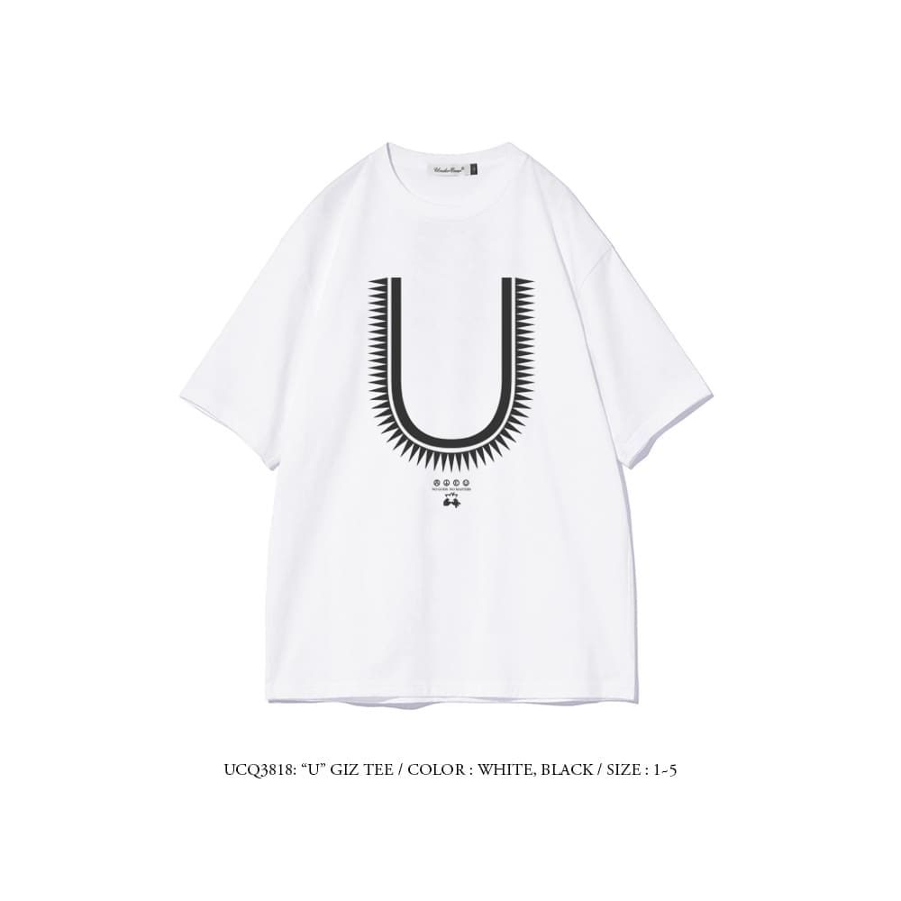 Undercover Takahashi Shield Tattoo Serrated Rock T-Shirt for Men and Women