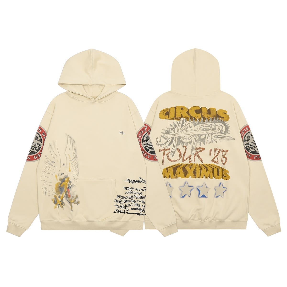 Travis Scott Utopia Tour Graffiti Hoodie