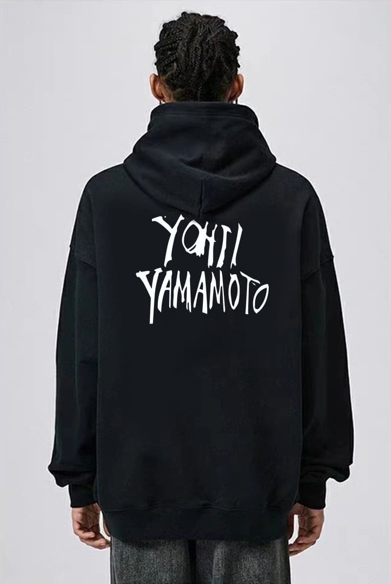 Yohji Yamamoto Graffiti Signature Hoodie