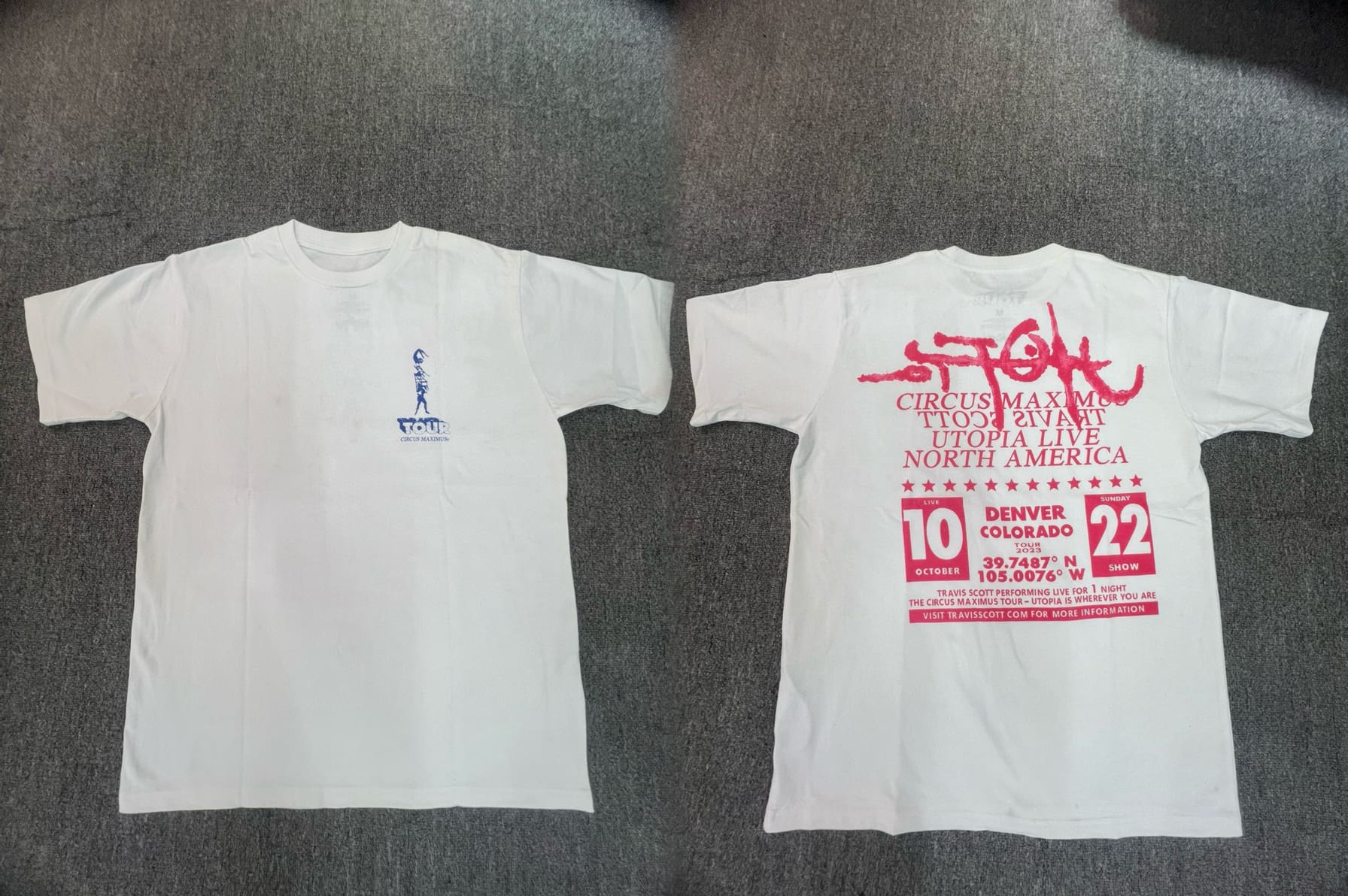 Playstation Travis Scott Puff Print T-Shirt