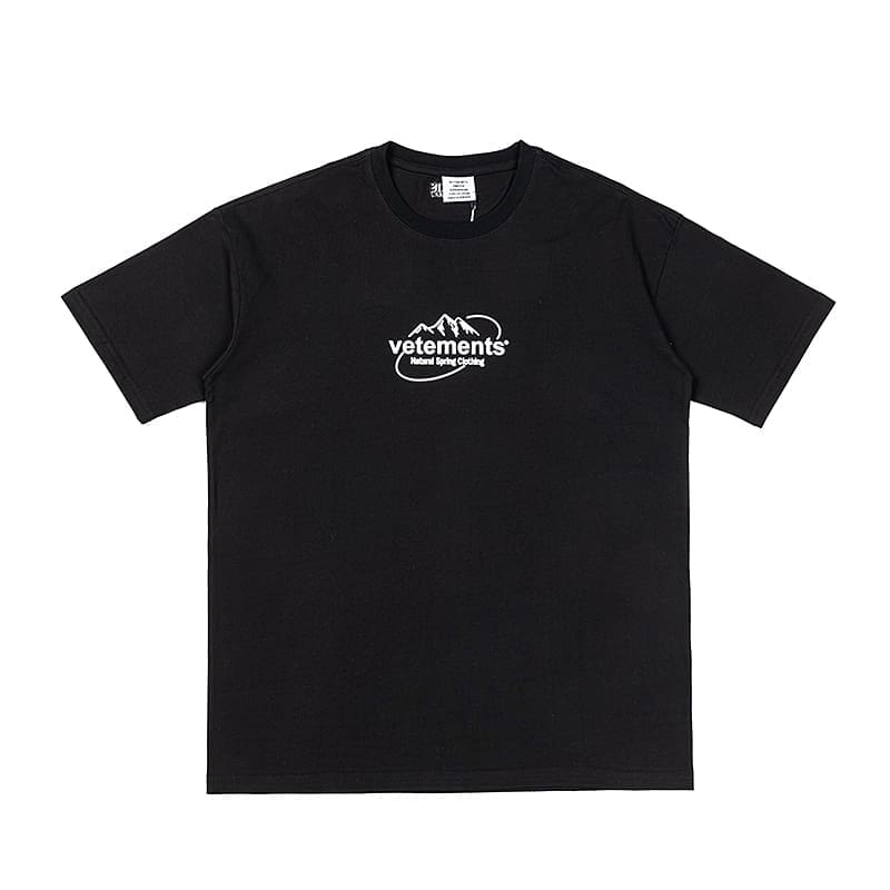 Vetements Letter Print Oversized Tee