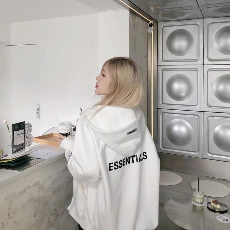 Fear Of God Essentials Double Line Hooded Sweater