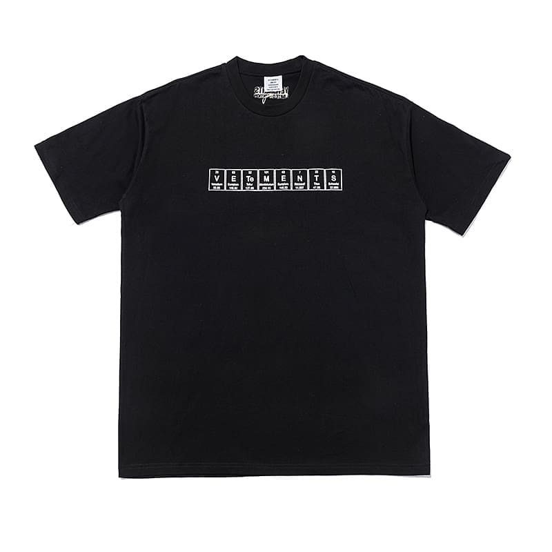 Vetements Letter Print Oversized Tee