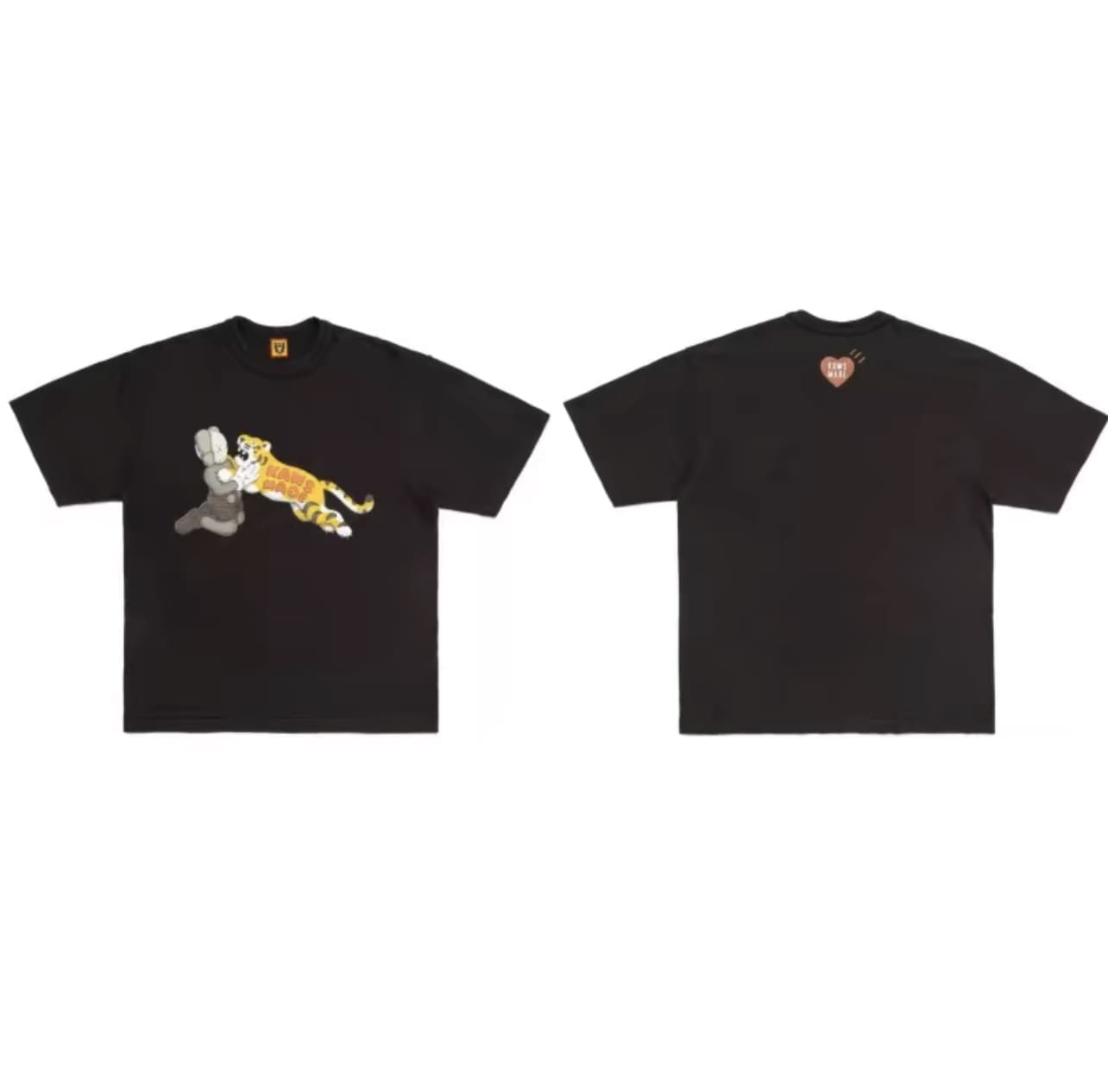 Hvm*n M*de slub cotton round neck tee