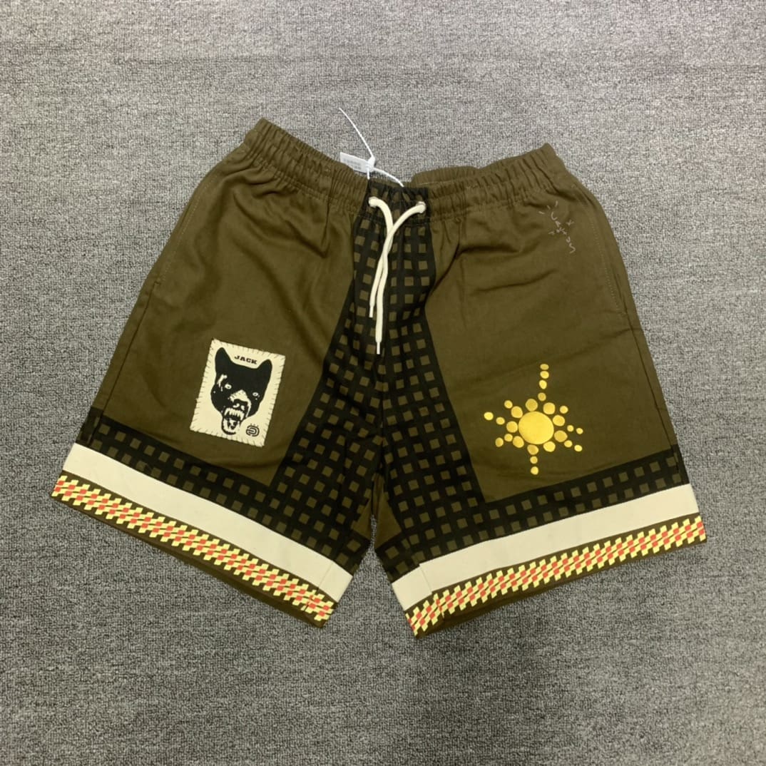 Travis Scott Cactus Jack Wolf Short