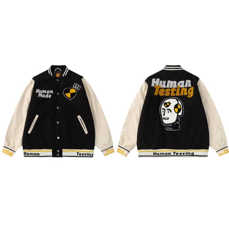 retro Hvm*n M*de cho baseball jacket
