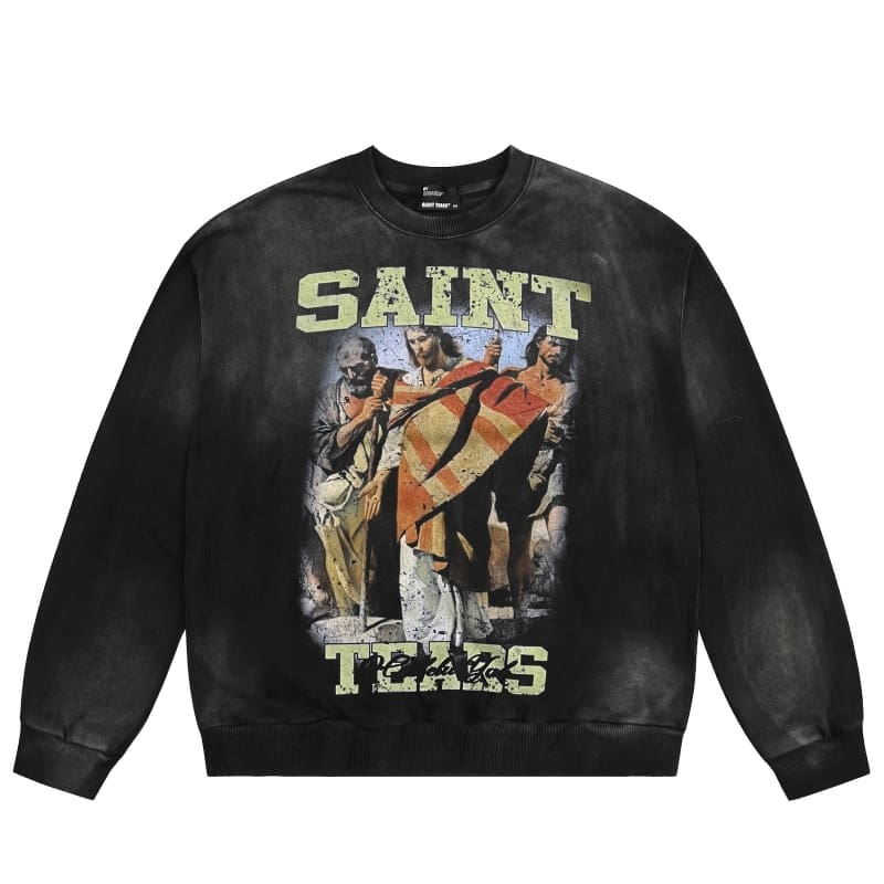 Saint Michael Denim Tears Vintage Hoodie