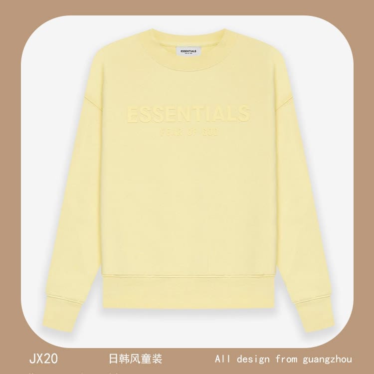 Essentials Kids’ Long Sleeve Pullover