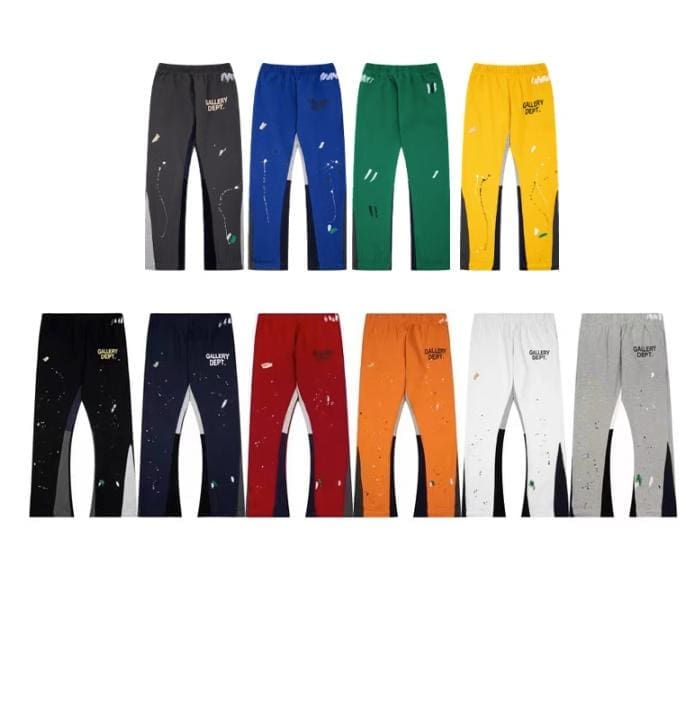 Gallery Dept Hand-Painted Splash-Ink Sweatpants